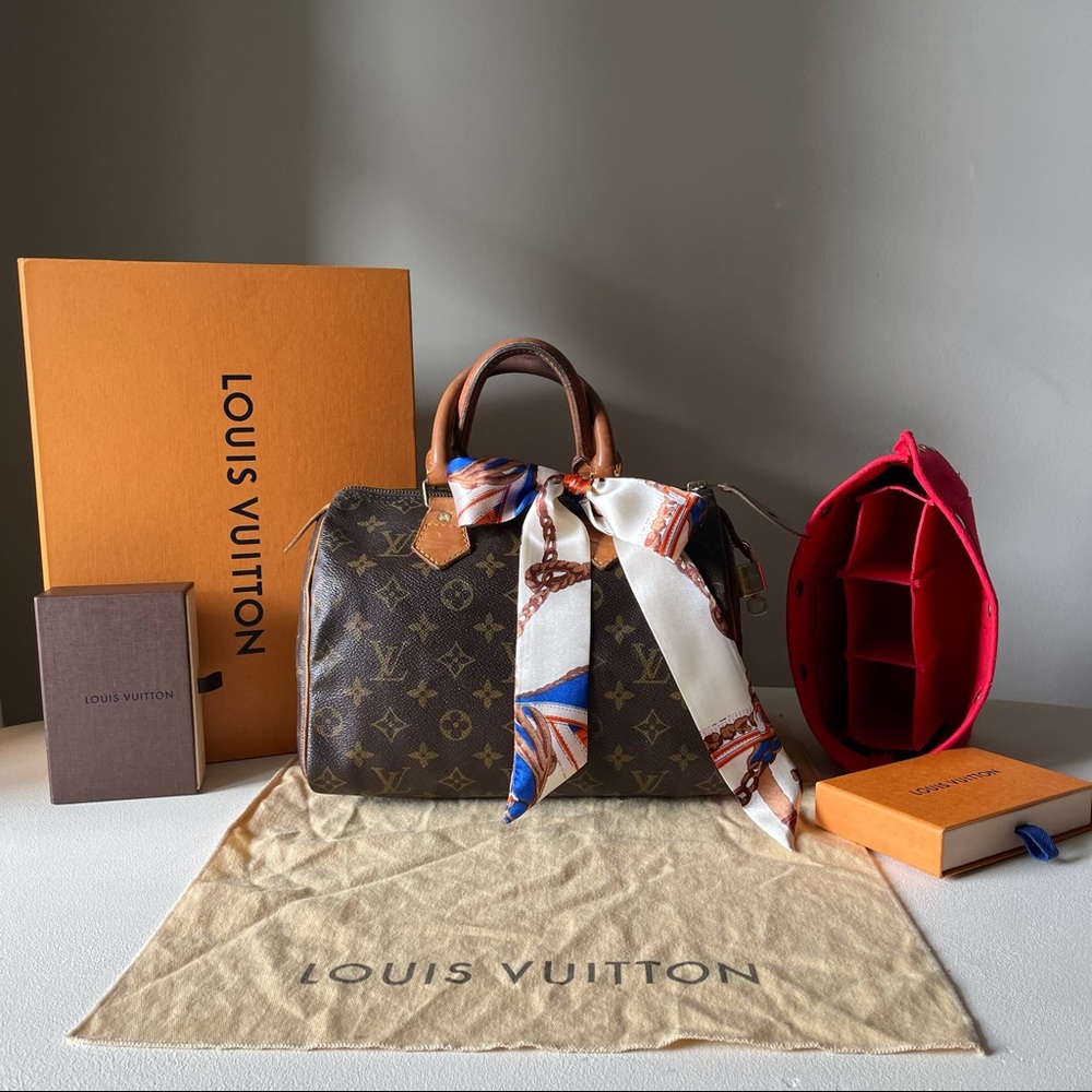 Louis Vuitton - Speedy Monogram Lock Key Dust Bag
